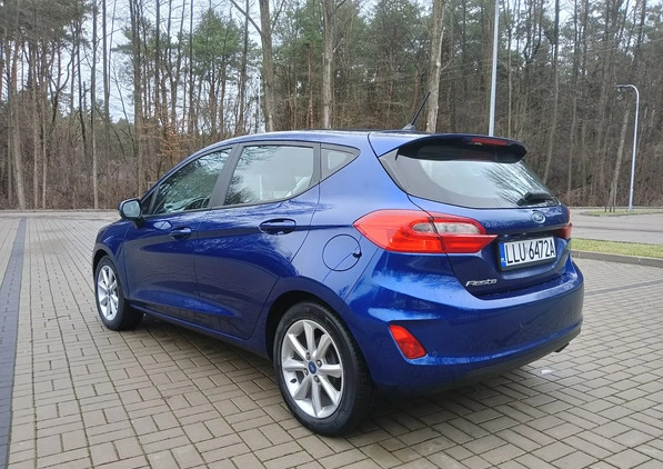 Ford Fiesta cena 38800 przebieg: 87500, rok produkcji 2017 z Łuków małe 211